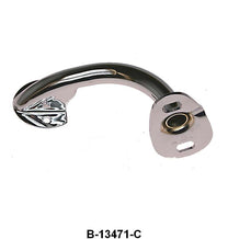 TAIL LIGHT STAND OR BRACKET - 32 PASS LEFT HAND CHROME