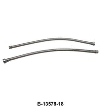 STEPSIDE TAIL LIGHT STAINLESS WIRE CONDUIT  - 32-66 PICKUP 18" STAINLESS