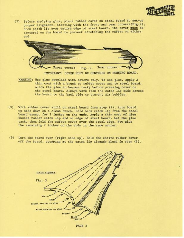RUNNING BOARD COVERS - 32 PASS & PU