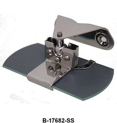 REAR VIEW MIRROR/BRACKET - 32-36 CPE/SDN/PICKUP STAINLESS W/SQUARE HEAD