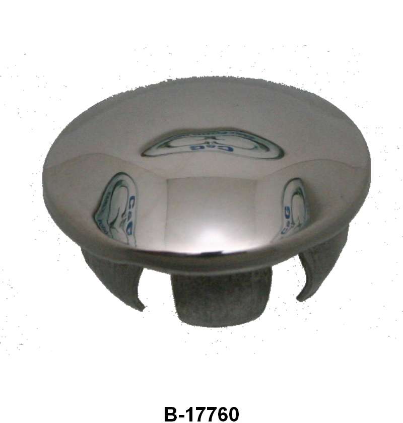 STAINLESS BUMPER END PLUG - 32 PASSENGER, PICKUP