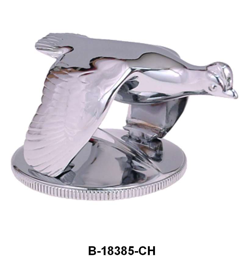 CHROME QUAIL RADIATOR CAP - 32 PASS