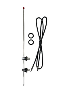 UNIVERSAL ANTENNA - 32-48 PASS/MERC 32-47 PU TWO POST MOUNT, RED BALL ON TOP