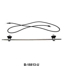 UNIVERSAL ANTENNA - 32-48 PASS, 39-48 MERC, 32-47 PU TWO POST MOUNT