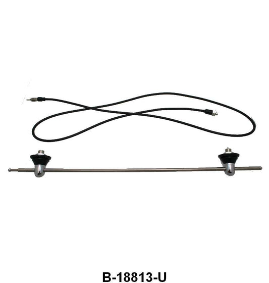 UNIVERSAL ANTENNA - 32-48 PASS, 39-48 MERC, 32-47 PU TWO POST MOUNT