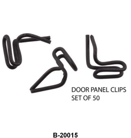 DOOR PANEL CLIPS - 32-56 PASSENGER SET OF 50