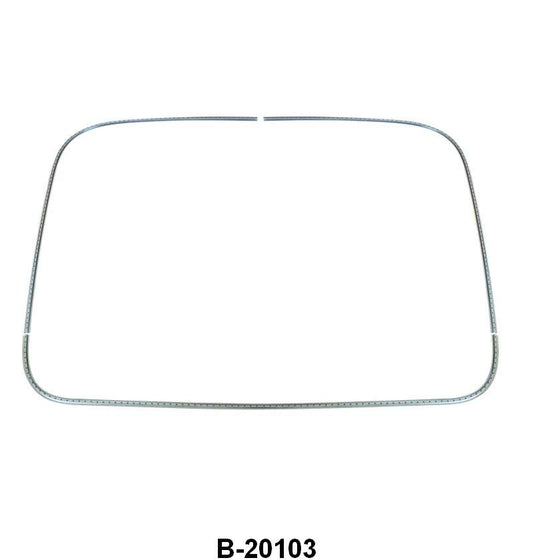 PRE-BENT TOP DECK RETAINER MOLDING - 32 3-WIN CPE 44" x 24" x 2"