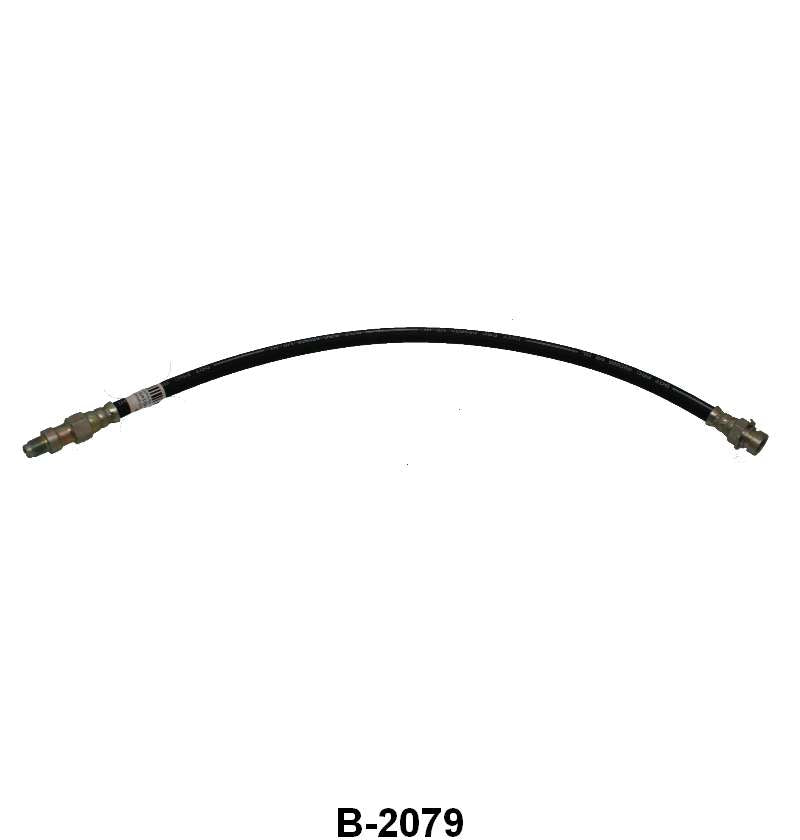 FRONT BRAKE HOSE - 32-34 PASS/PICKUP 2 REQ 20-1/2" FOR HYDRAULIC
