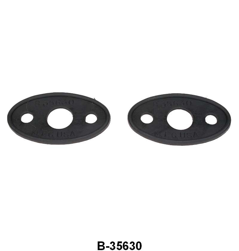 OUTSIDE DOOR HANDLE PADS - 32-34 ROADSTER/PHAETON - RUBBER