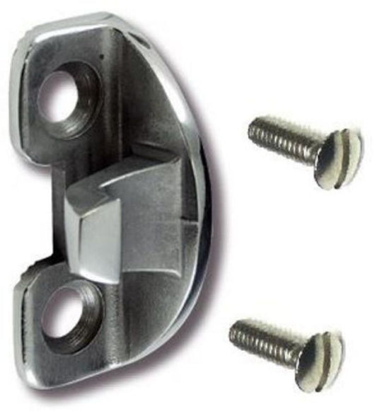 DOOR STRIKER - 32 ROADSTER & PHAETON, PLAIN STEEL