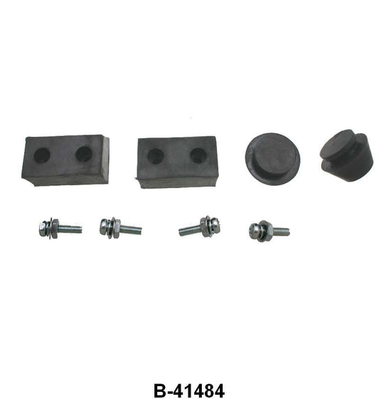 RUMBLE SEAT STOP BRACKET BUMPERS - 32-39 ROADSTER, CABRIOLET, COUPE