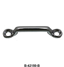 CHROME DOOR CHECK STRAP BRACKET - 32-48 FORD & 41-48 MERC WAGON