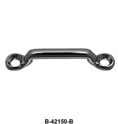 CHROME DOOR CHECK STRAP BRACKET - 32-48 FORD & 41-48 MERC WAGON