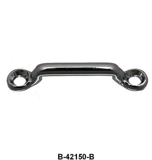 CHROME DOOR CHECK STRAP BRACKET - 32-48 FORD & 41-48 MERC WAGON