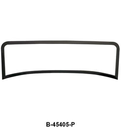 STEEL WINDSHIELD FRAME - 32 COUPE/SEDAN EXCEPT 3W CPE - BLACK