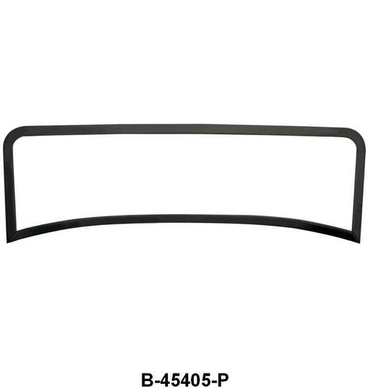 STEEL WINDSHIELD FRAME - 32 COUPE/SEDAN EXCEPT 3W CPE - BLACK