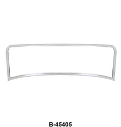 STEEL WINDSHIELD FRAME - 32 COUPE/SEDAN EXCL 3W CPE - CHROME