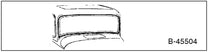 WINDSHIELD FRAME TO BODY  SEAL - 32 5W COUPE, 2 & 4 DOOR SEDAN