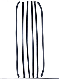 DOOR WINDOW CHANNEL KIT - 32-34 PICKUP WITH RUBBER BUMPERS