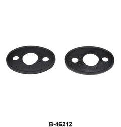 OUTSIDE DOOR HANDLE PADS - 32-34 COUPE/SEDAN, 32-36 PICKUP - RUBBER