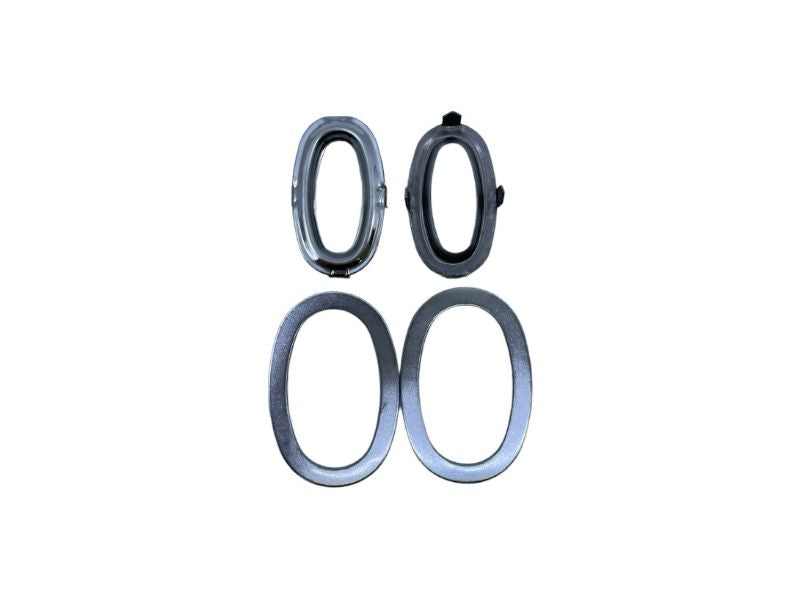 INSIDE HANDLE ESCUTCHEONS - 32 ROADSTER/PHAETON CHROME