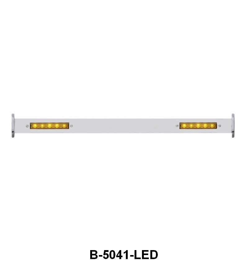 FRONT FRAME SPREADER BAR WITH AMBER LED LIGHTS - 32 PASS/PU
