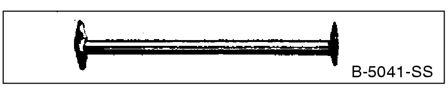 FRONT FRAME SPREADER BAR - 32 PASS/PICKUP, STAINLESS
