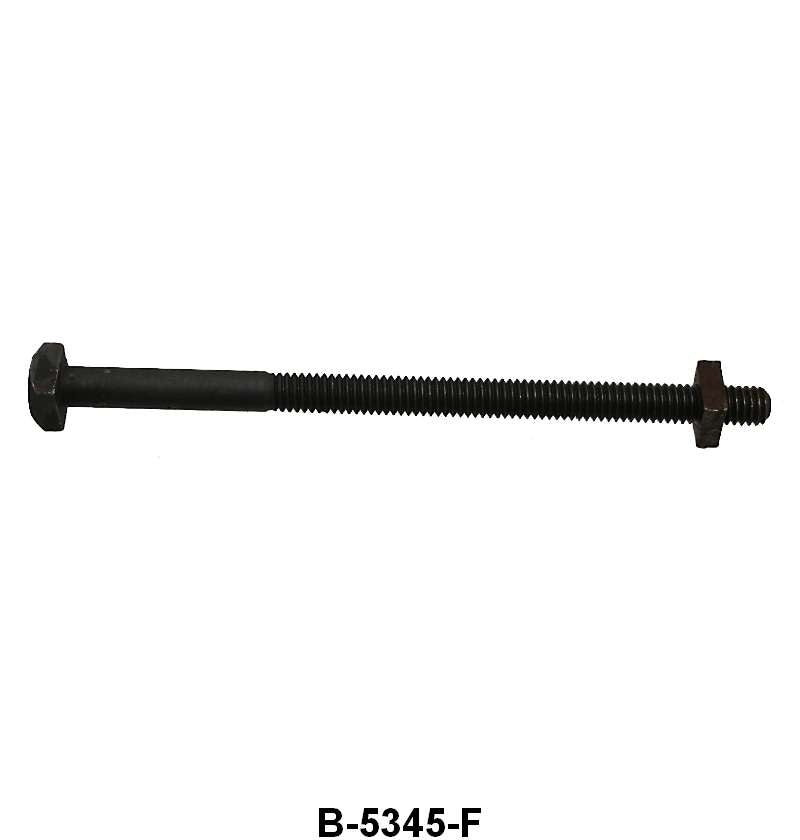 FRONT SPRING CENTER BOLT - 32-48 PASSENGER, 32-41 PICKUP