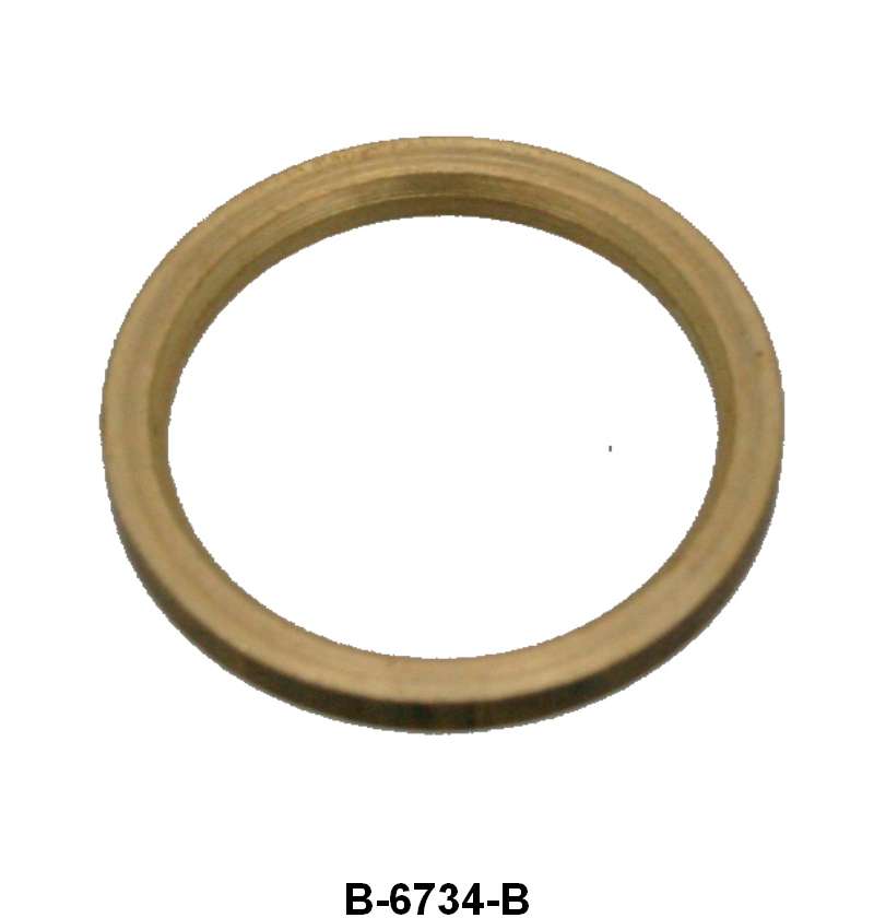 COPPER OIL PAN DRAIN PLUG GASKET - 32-38 PASS/PICKUP V8, 49-51 MERCURY 3/4"