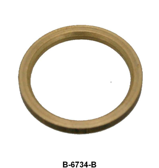 COPPER OIL PAN DRAIN PLUG GASKET - 32-38 PASS/PICKUP V8, 49-51 MERCURY 3/4"
