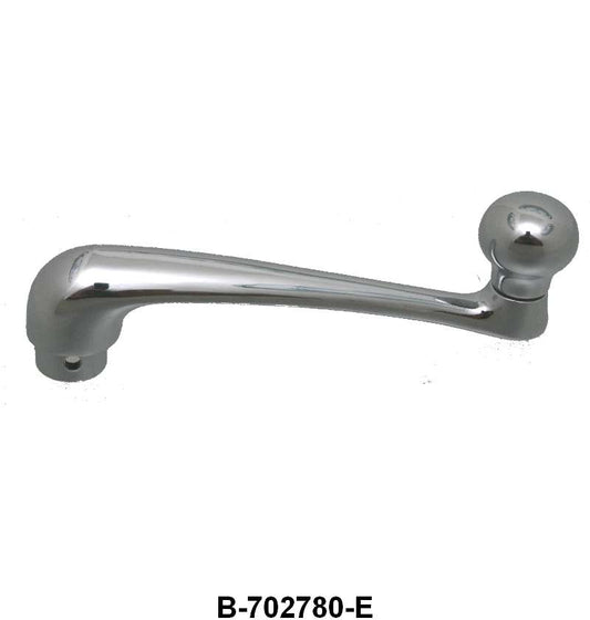 WINDOW CRANK - 32 COUPE/SEDAN CHROME WITH CHROME KNOB