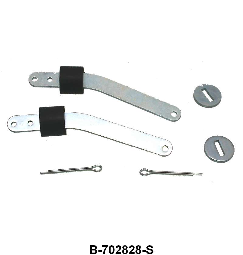 CADMIUM DOOR CHECK ARMS - 32-48 PASS, 39-48 MERC, 32-47 PU