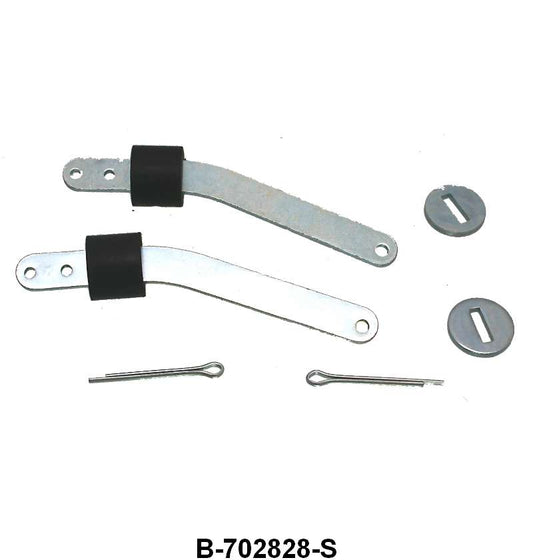 CADMIUM DOOR CHECK ARMS - 32-48 PASS, 39-48 MERC, 32-47 PU