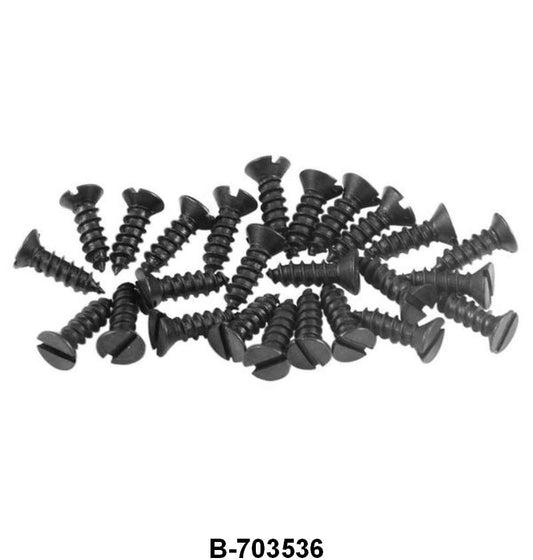 WINDOW FELT FASTENERS - 32-48 PASS, 835-47 PICKUP SCREWS SET OF 25