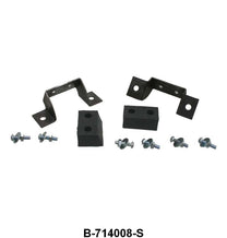 RUMBLE SEAT LID STOP BRACKETS WITH BUMPERS - 32 ALL EXCEPT 3W COUPE