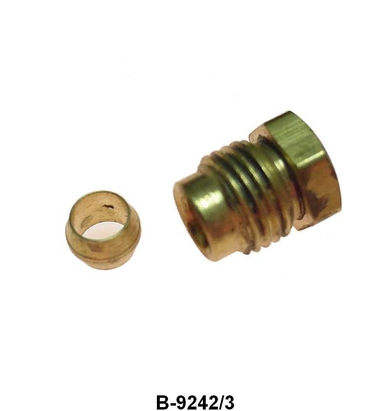 FUEL LINE NUT AND FERRULE - 32-48 PASS, 39-48 MERC, 32-47 PU, 1/2-20 THREAD