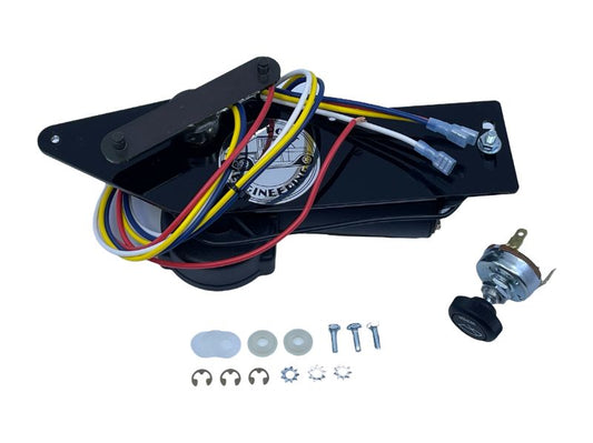 ELECTRIC WIPER MOTOR 12 VOLT - 52-54 PASS/MERC