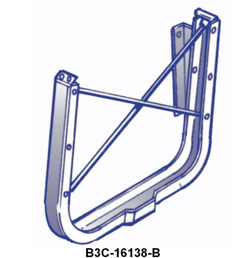 RADIATOR CORE SUPPORT 53-56 F-100/F-250