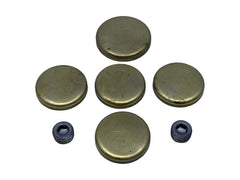FREEZE PLUG KIT - 54-62 PASS, 54-64 F-100/F-350 239/272/292/312, BRASS