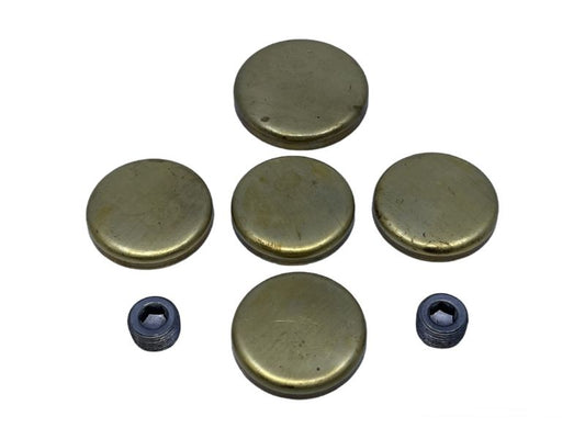 FREEZE PLUG KIT - 54-62 PASS, 54-64 F-100/F-350 239/272/292/312, BRASS