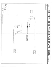 TURN SIGNAL FLASHER HARNESS - 53-54 F-100/F-350