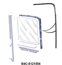 U-CHANNEL FOR TOP AND BACK SIDE OF DOOR GLASS - 53-55 F-100/F-350