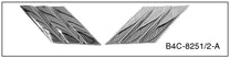 GRILLE TRIM - 54 F-100/F-350  "HASH MARKS"