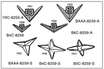 GRILLE EMBLEM - 54 F-100/F-350 6cyl STAR