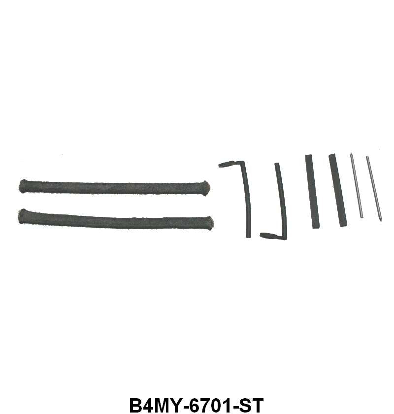 REAR MAIN SEAL - 54-62 PASS, 54-64 F-100/F-350, 239,272,292, ROPE TYPE