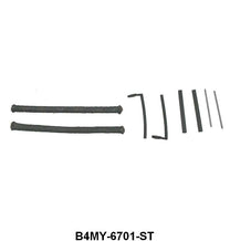 REAR MAIN SEAL - 54-62 PASS, 54-64 F-100/F-350, 239,272,292, ROPE TYPE