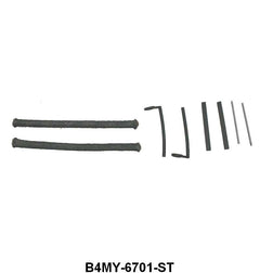 REAR MAIN SEAL - 54-62 PASS, 54-64 F-100/F-350, 239,272,292, ROPE TYPE