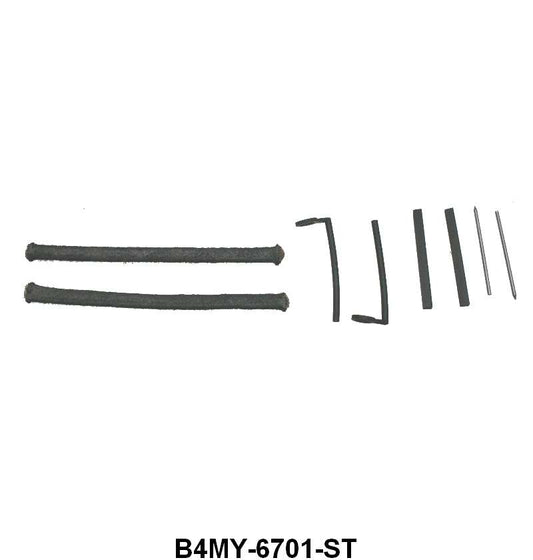 REAR MAIN SEAL - 54-62 PASS, 54-64 F-100/F-350, 239,272,292, ROPE TYPE