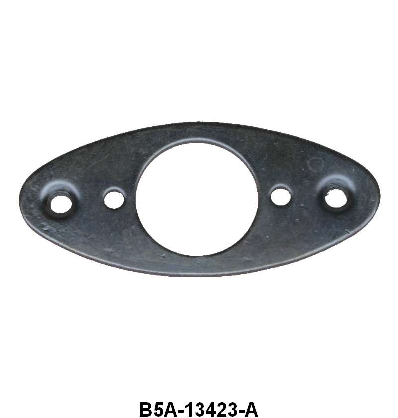 LICENSE PLATE LIGHT LENS RETAINER - 55-56 PASS EXCEPT WAGON/DLY