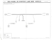 DOOR JAMB SWITCH TO COURTESY LIGHT SWITCH WIRE - 55 CONVERTIBLE, VICTORIA
